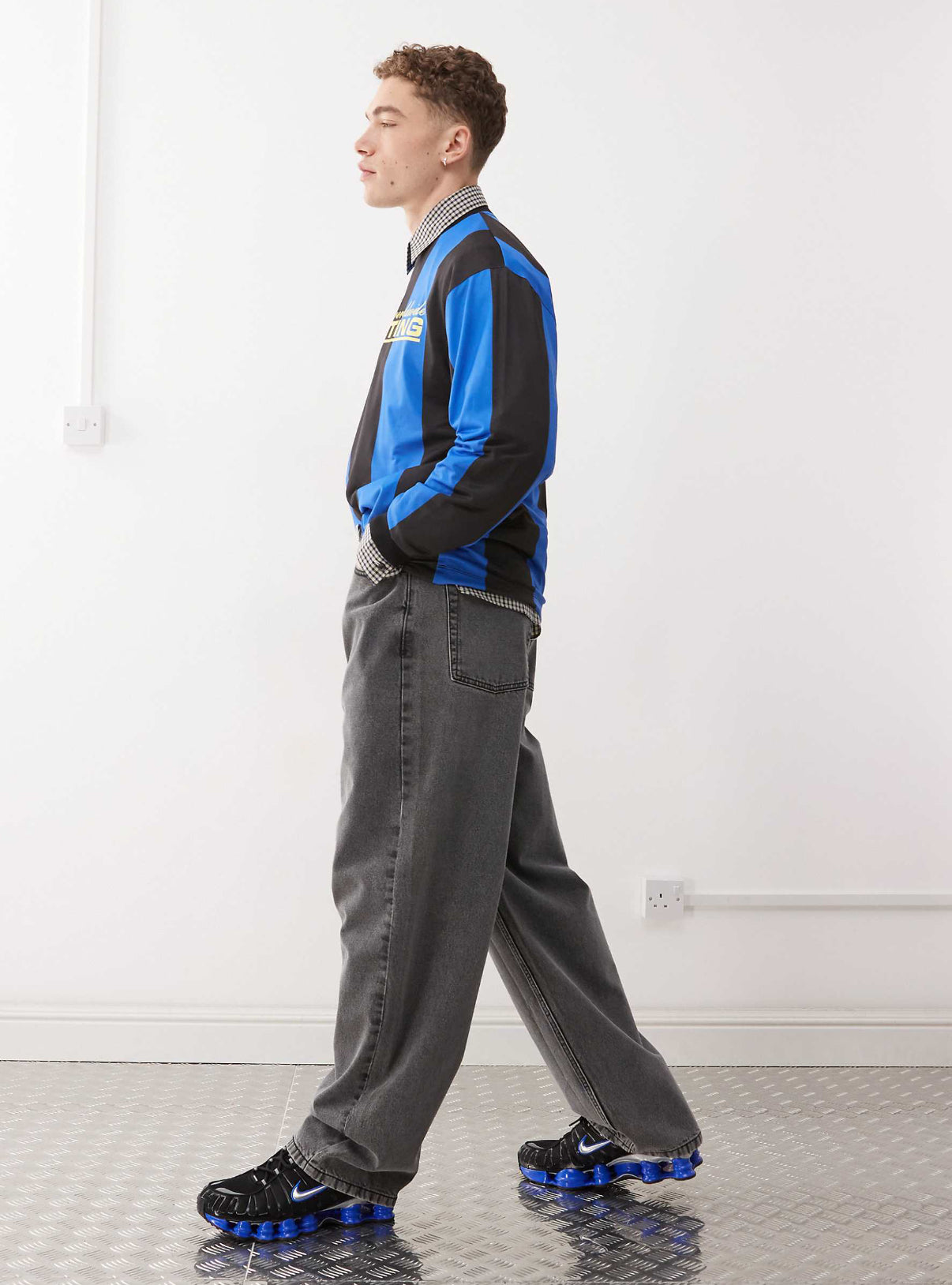 COLLUSION X001 antifit jeans in grey