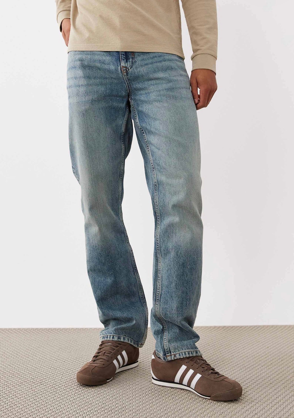 River Island straight leg jeans in blue