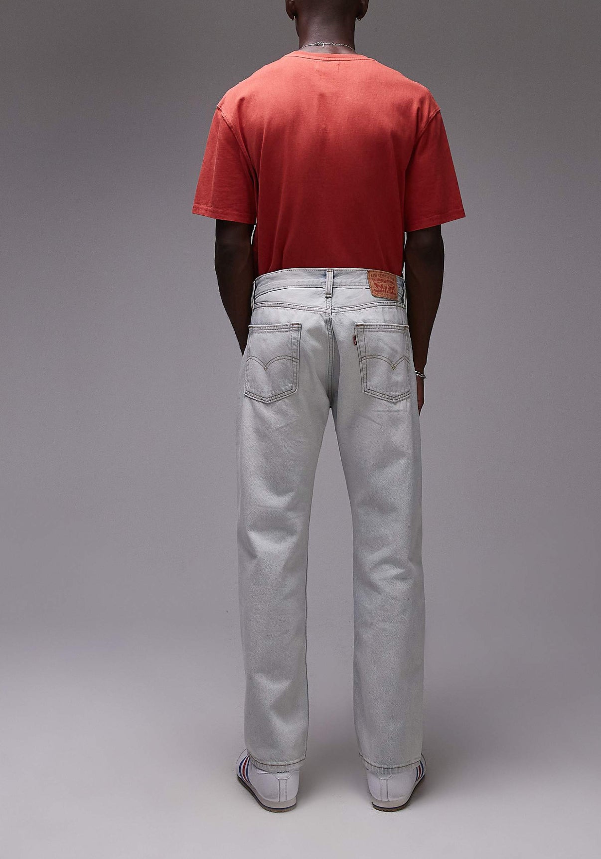 Levi's 555 '96 straight fit jeans in light blue wash