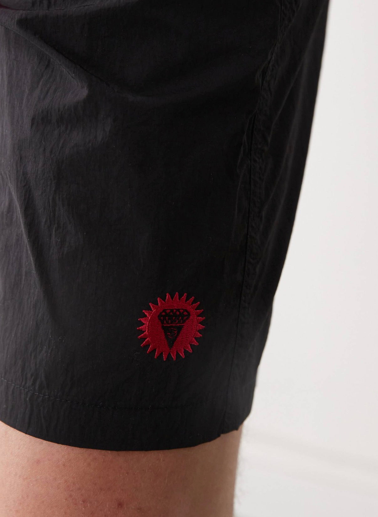 ICECREAM running dog swim shorts in black
