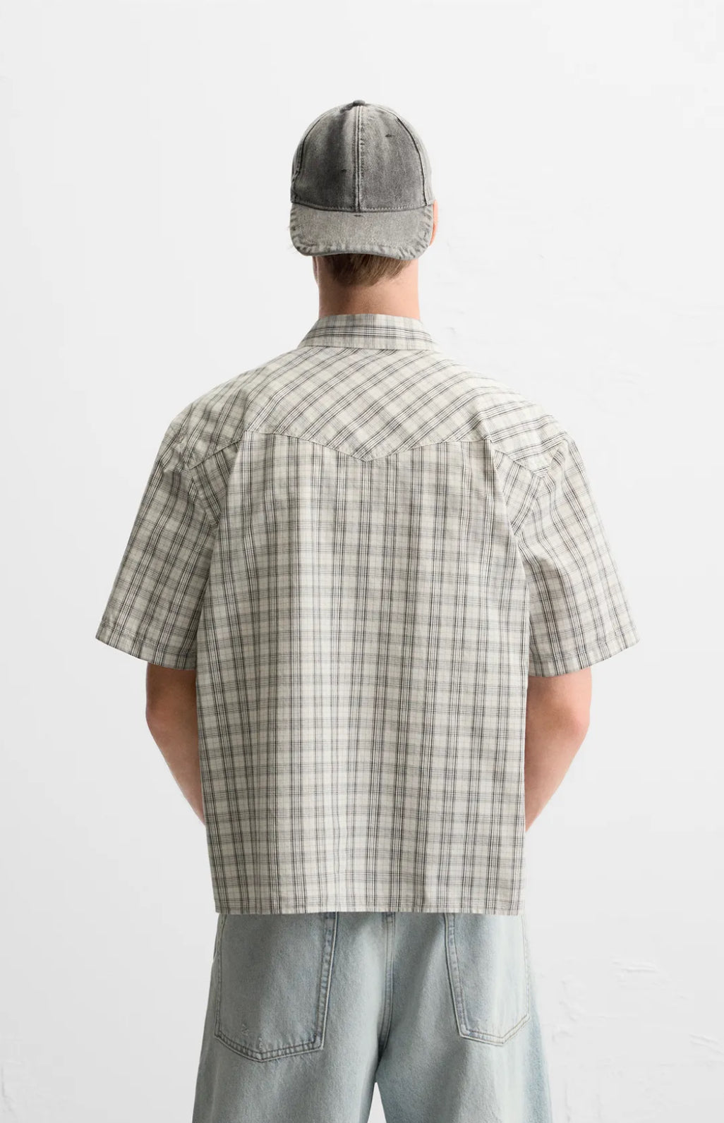 Zara check shirt