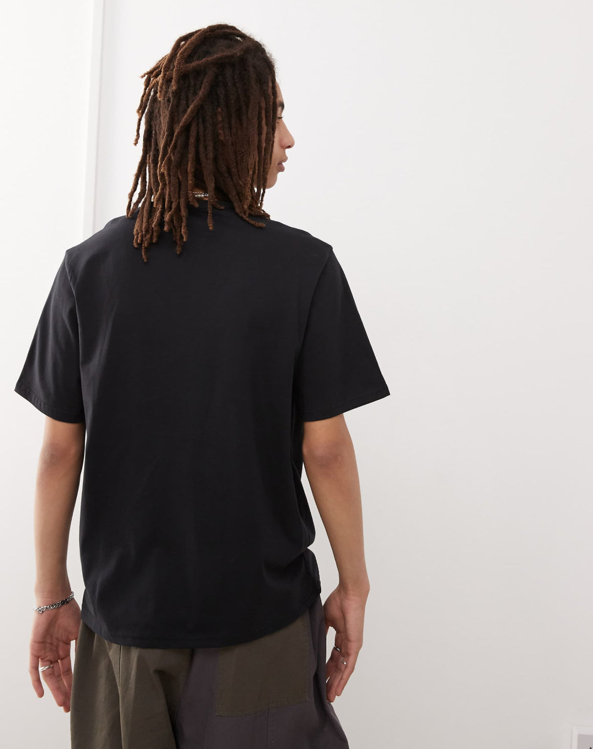 Timberland box chest logo t-shirt in black