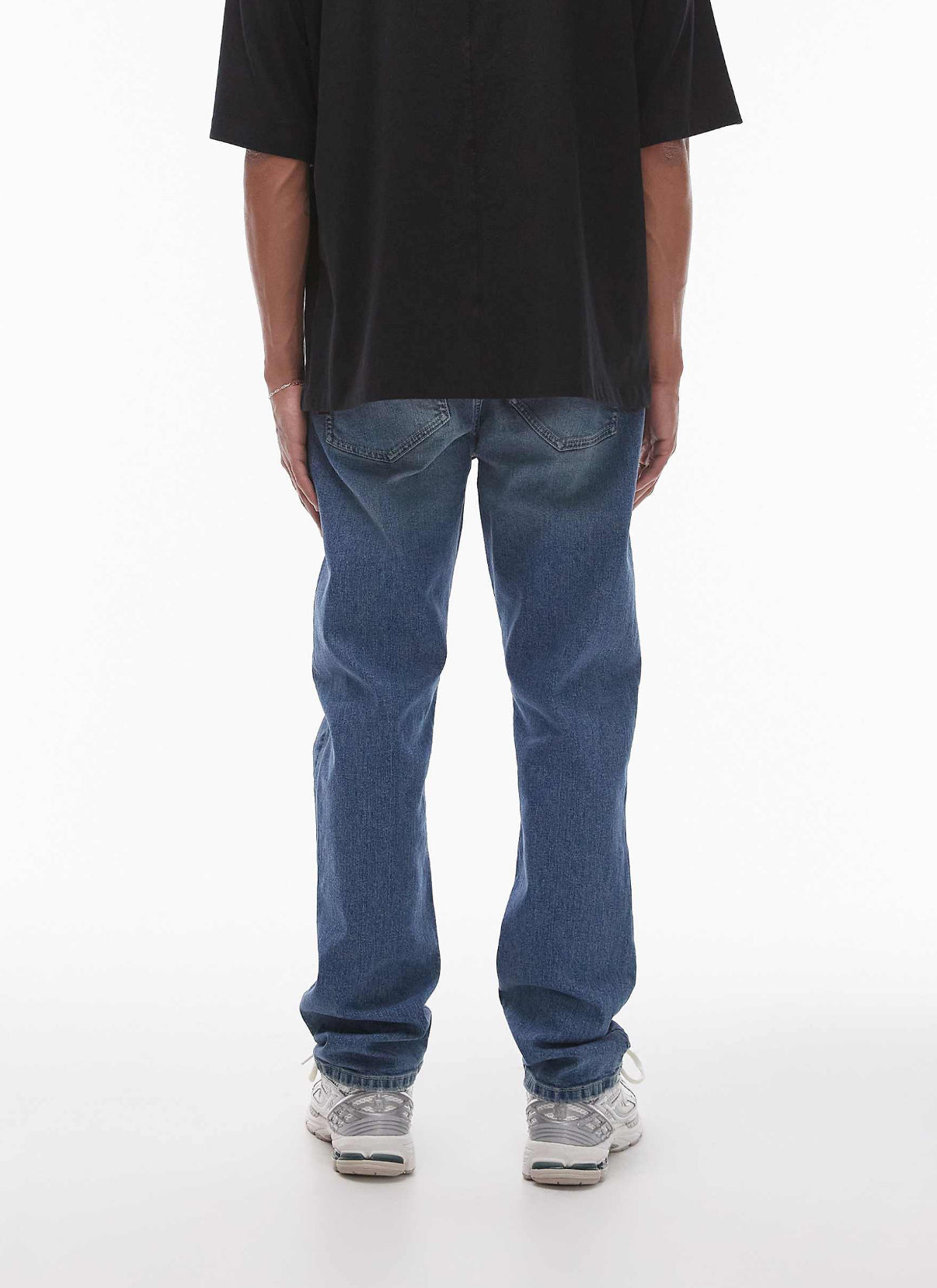 Topman slim jeans in dirty wash