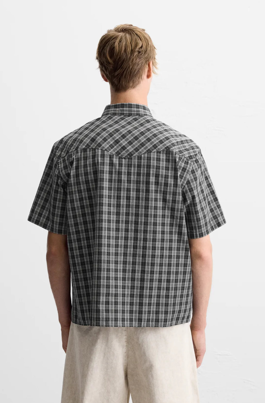 Zara check shirt