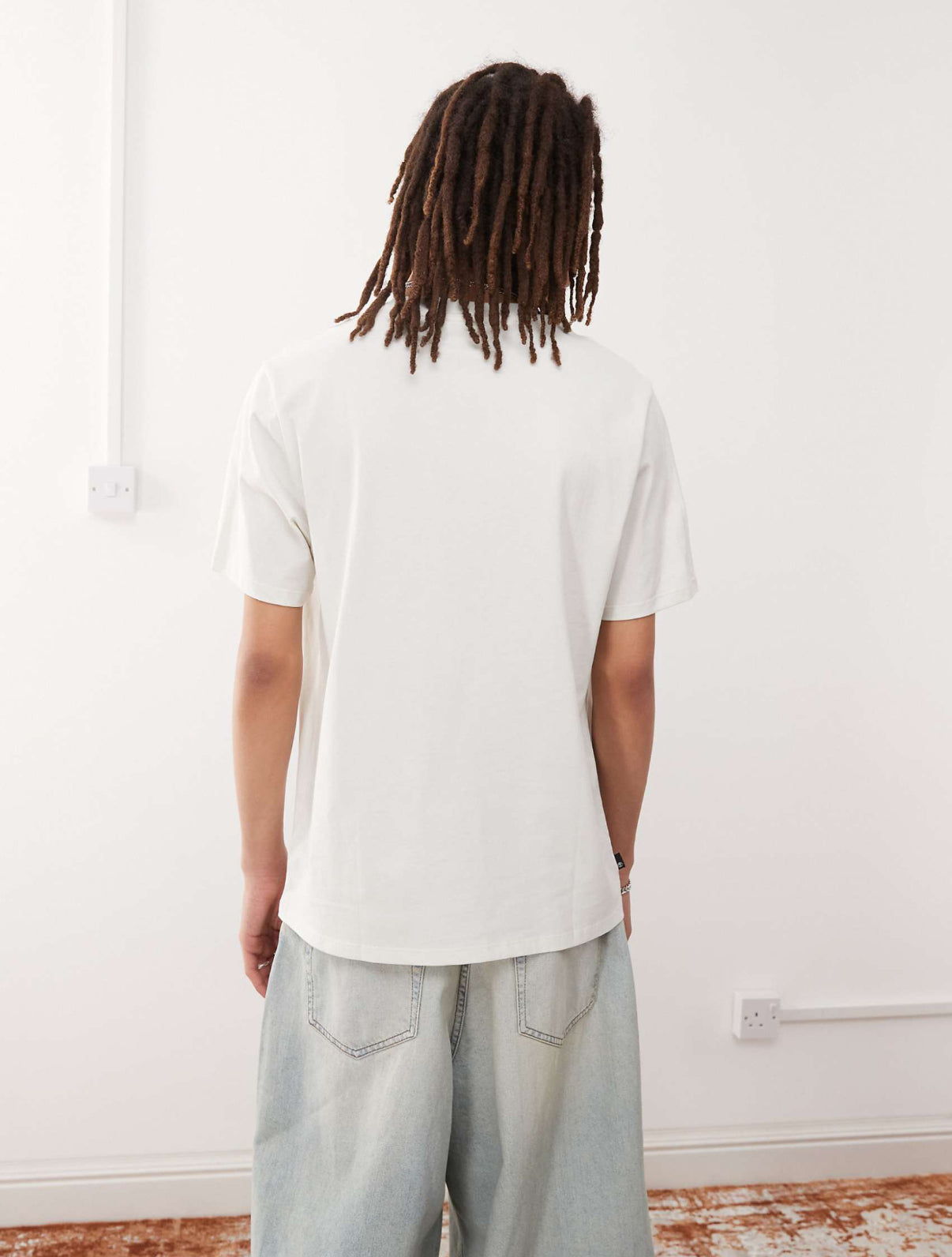 Timberland Boots With Roots graphic t-shirt in white