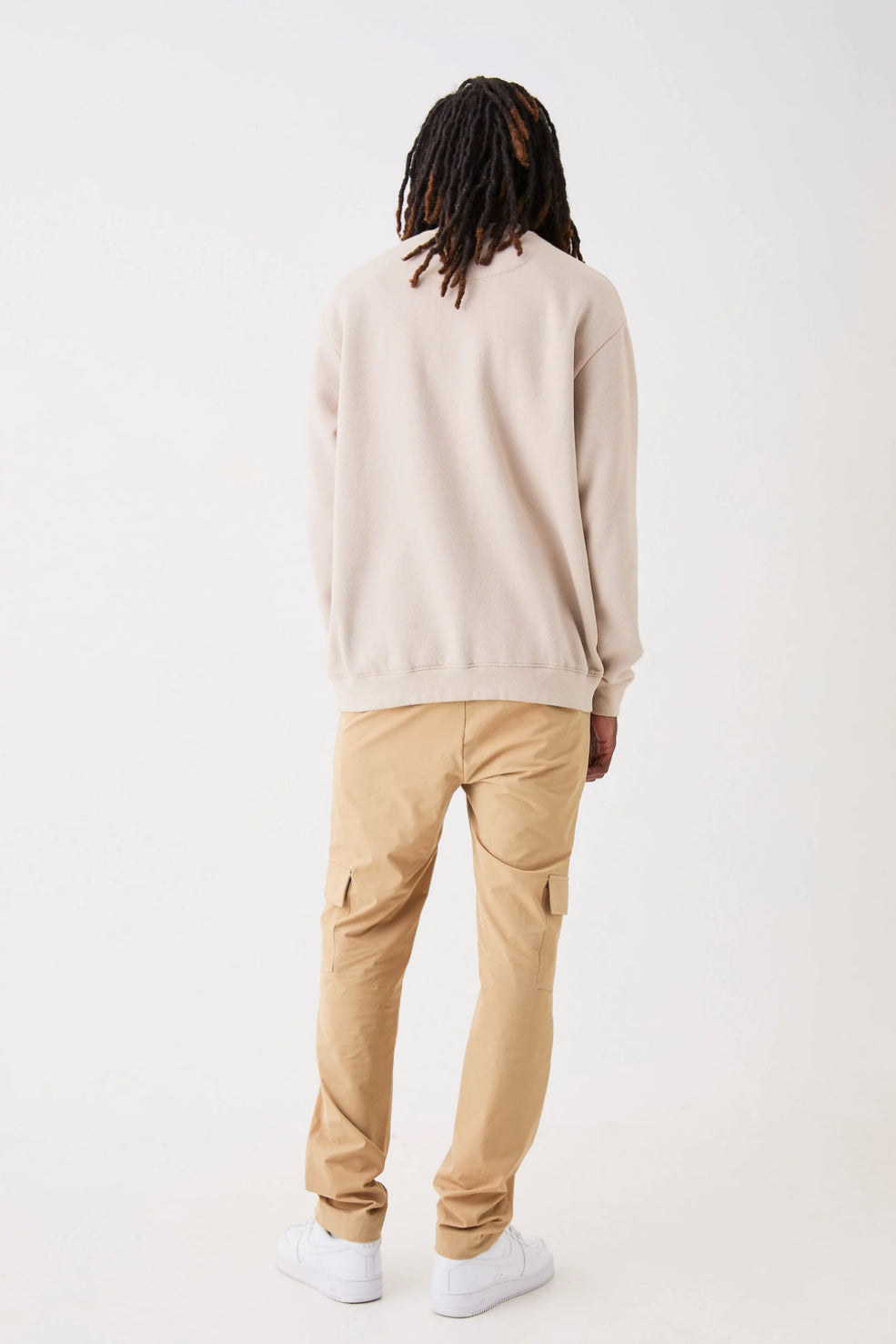 BOOHOOMAN STRETCH TAILORED CARGO TROUSERS