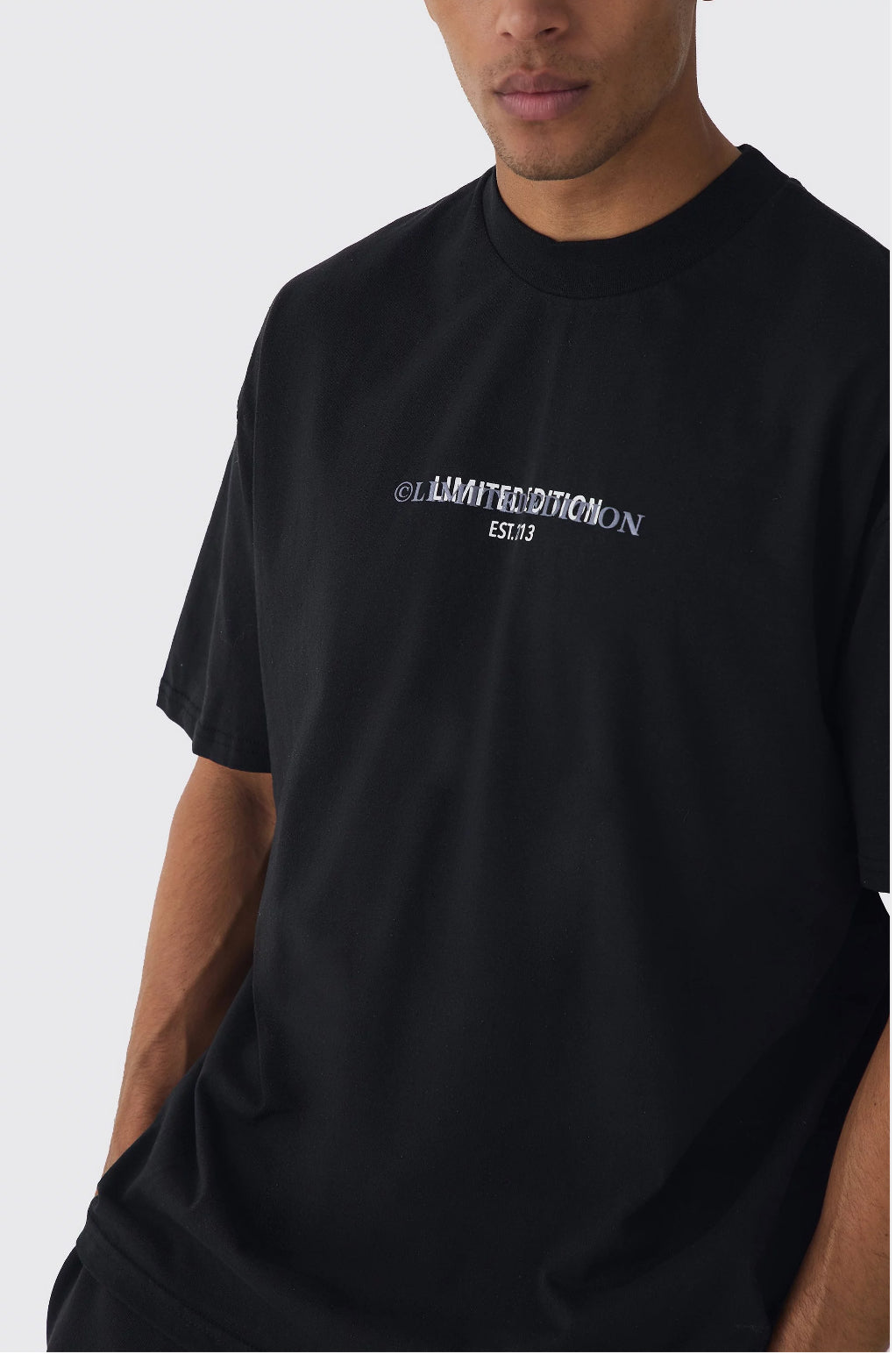 BoohooMan Oversized Limited Edition Heavyweight T-shirt