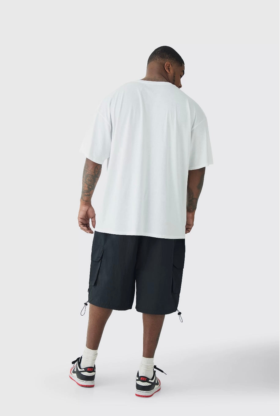 BoohooMan Plus Man Doodle Print Floral Print T-shirt