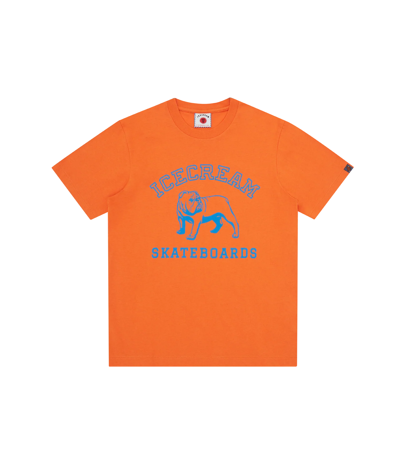 ICE CREAM BULLDOG T-SHIRT - HEATHER ORANGE