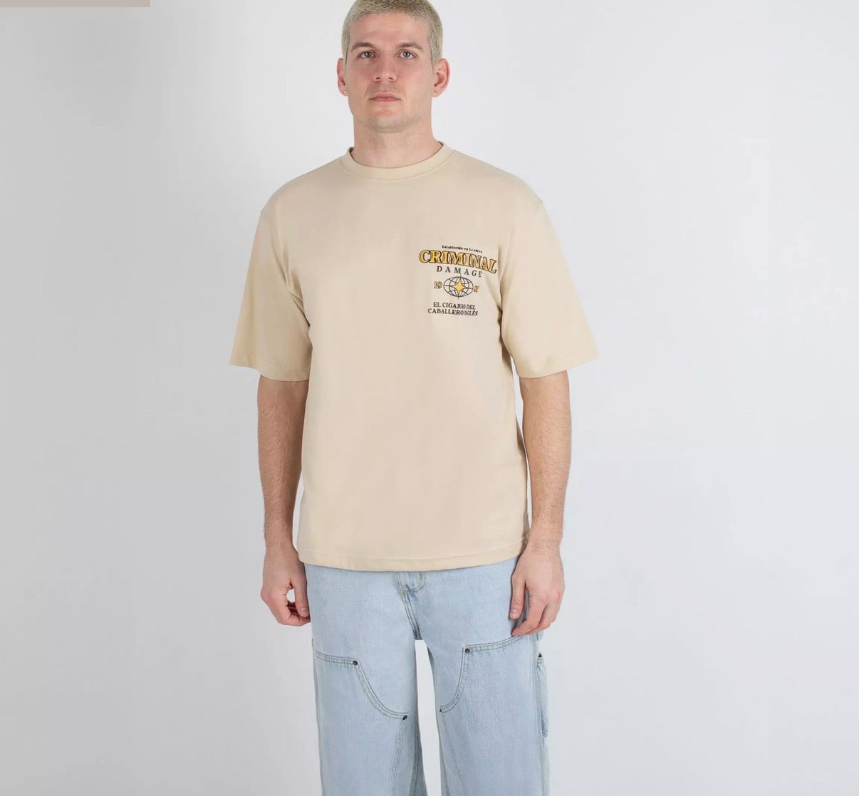 Criminal Damage cigar tee