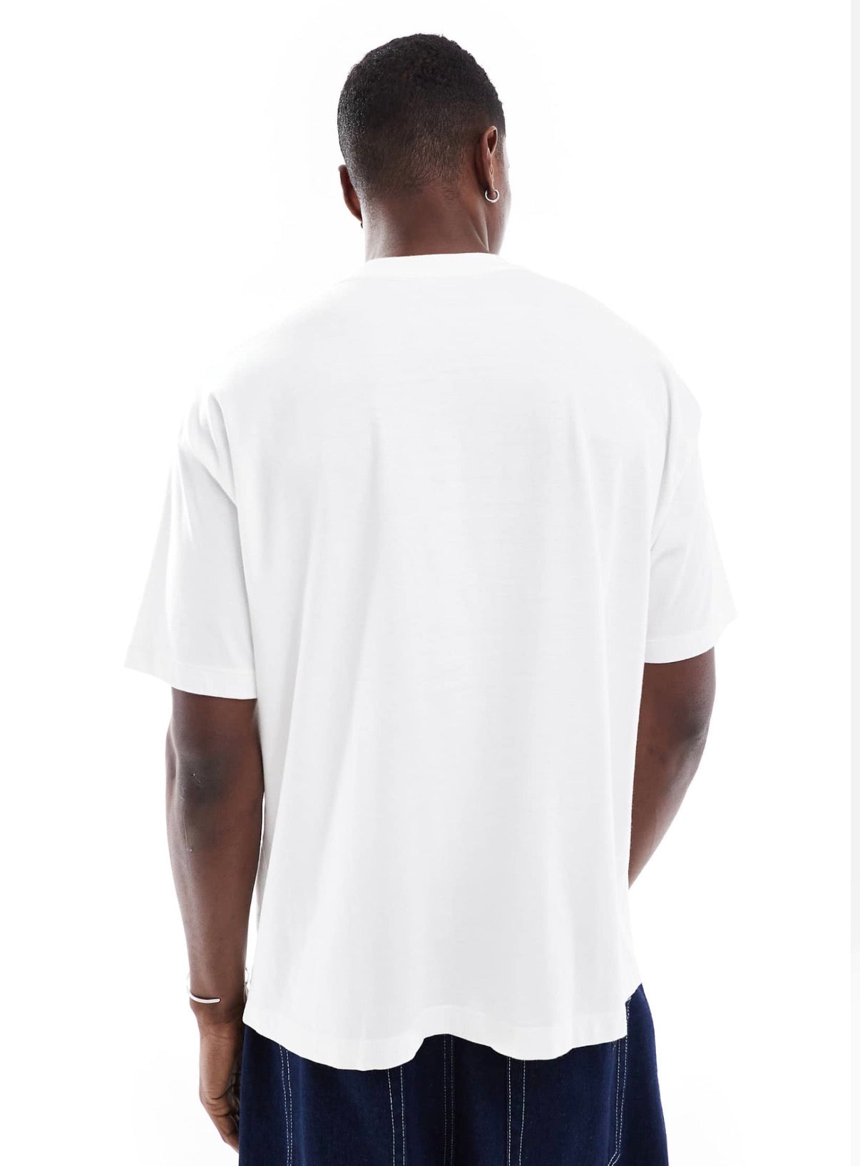 ASOS DESIGN Essentials 2 pack oversized t-shirts in white