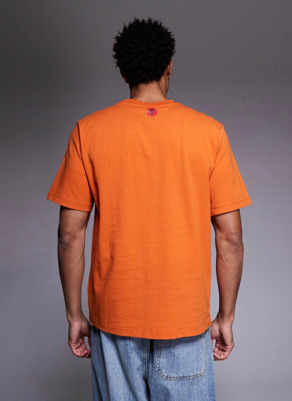 ICE CREAM BULLDOG T-SHIRT - HEATHER ORANGE