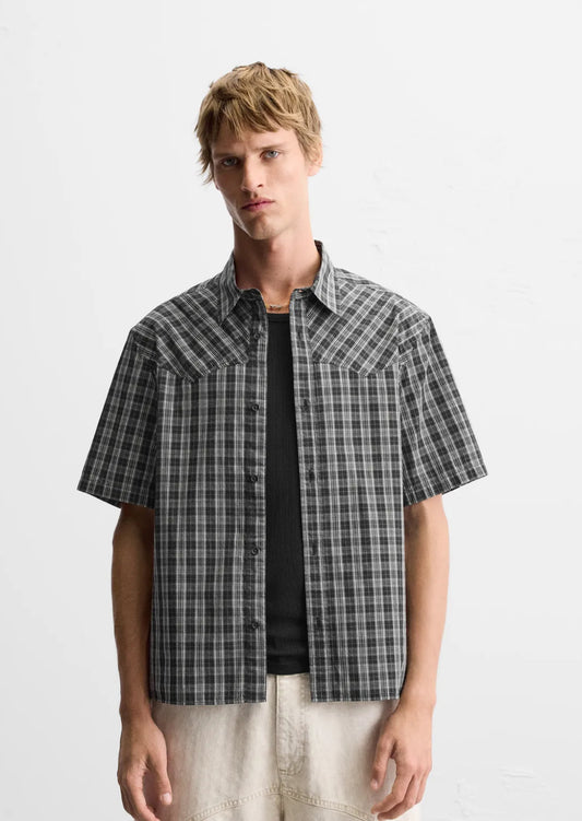 Zara check shirt