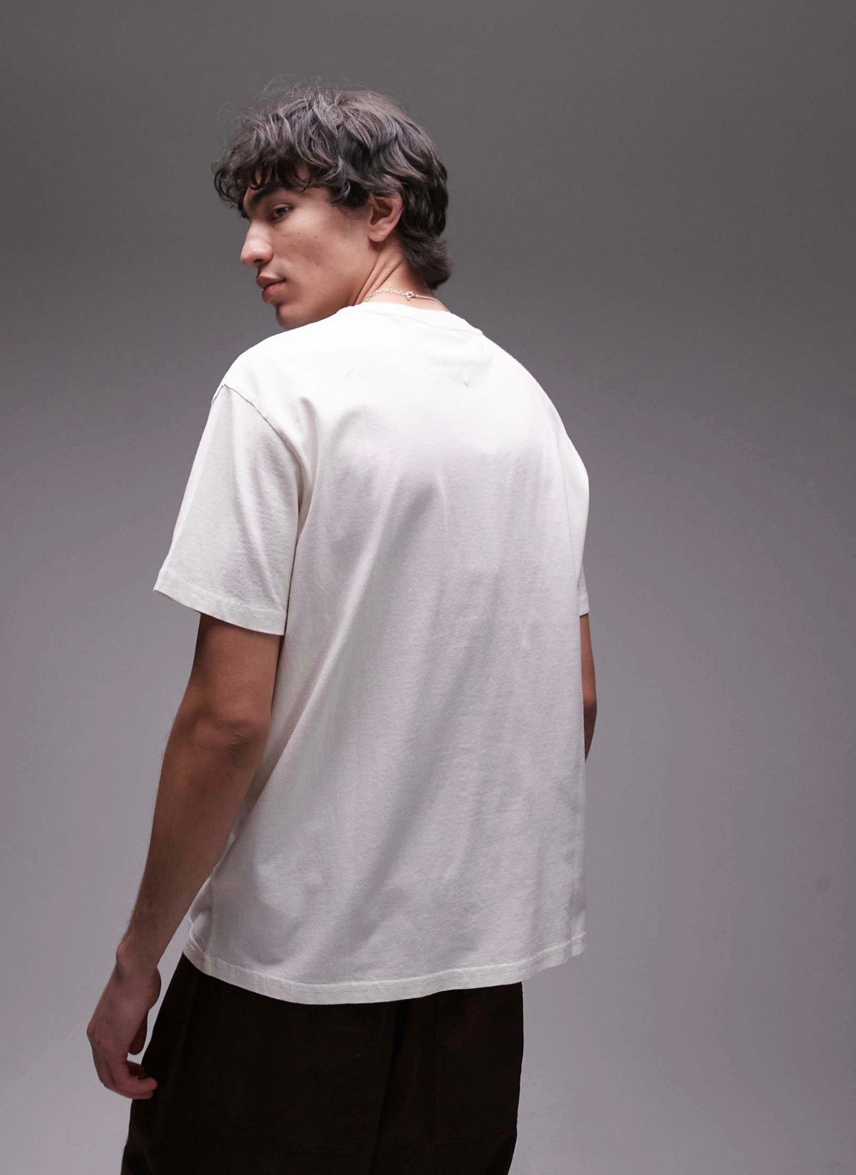 Tommy Jeans unisex beach club graphic t-shirt in white