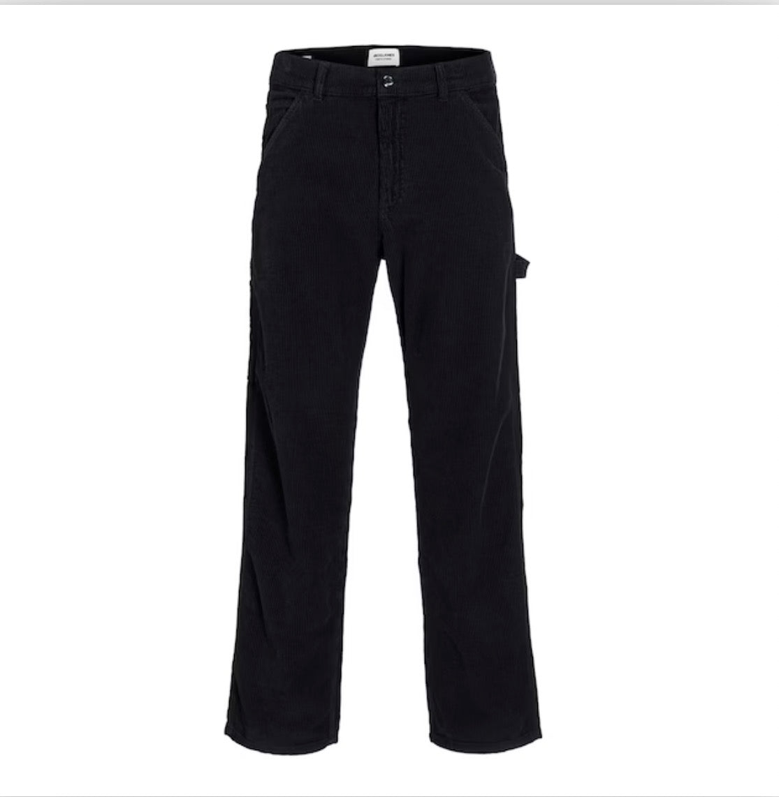 Jack and Jones Corduroy Trousers in black