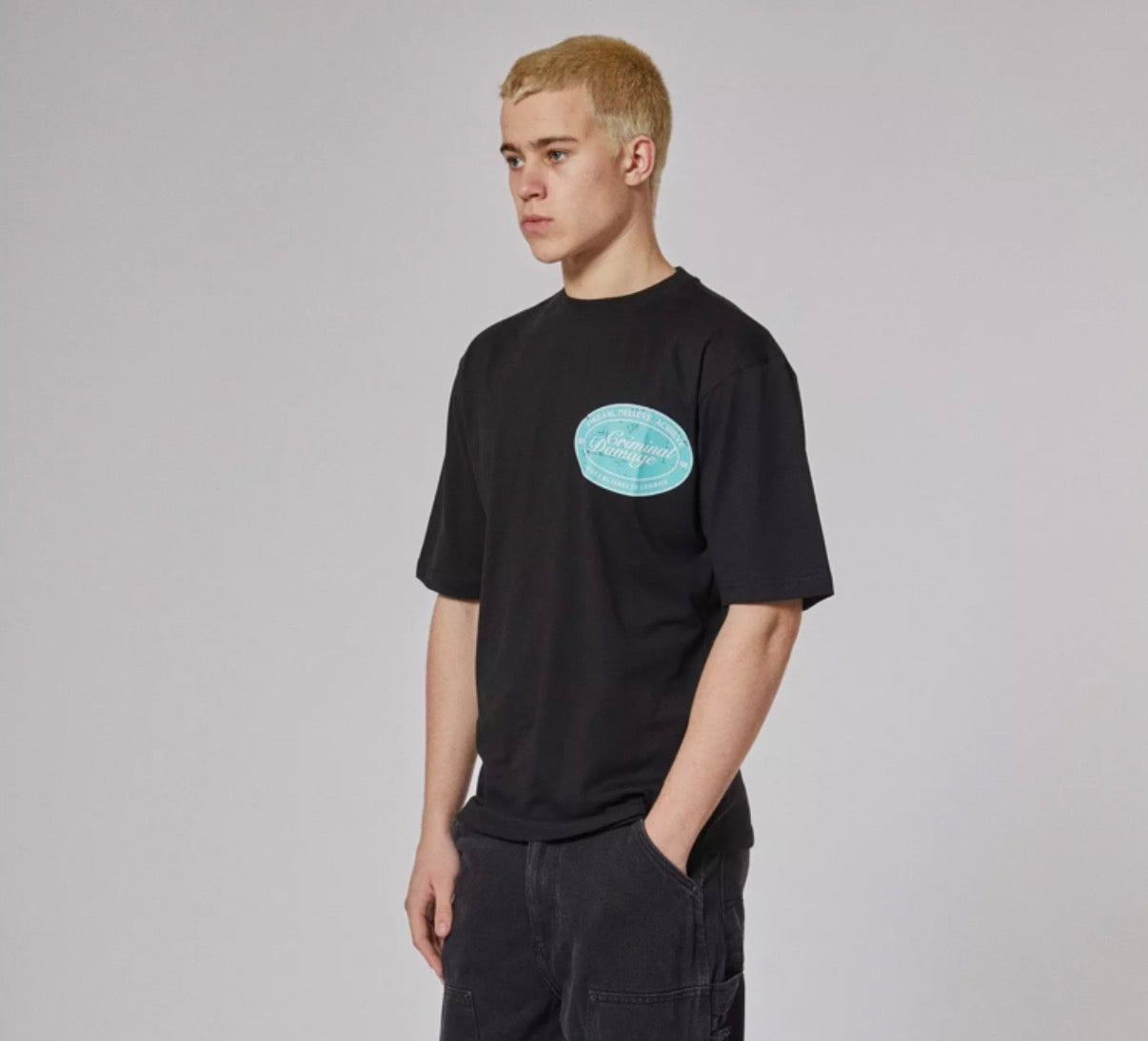 Criminal Damage oversized T-shirt