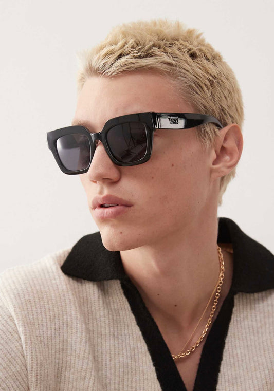 Vans belden sunglasses in black and gold