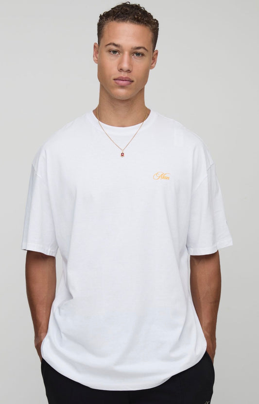 BoohooMAN Tall Oversized Man Match Box Print T-Shirt