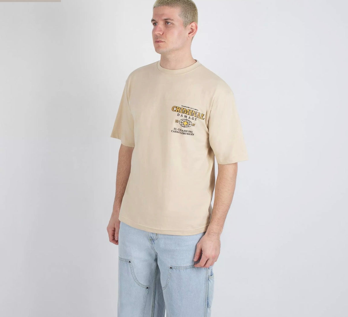 Criminal Damage cigar tee
