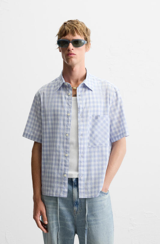 Zara check shirt