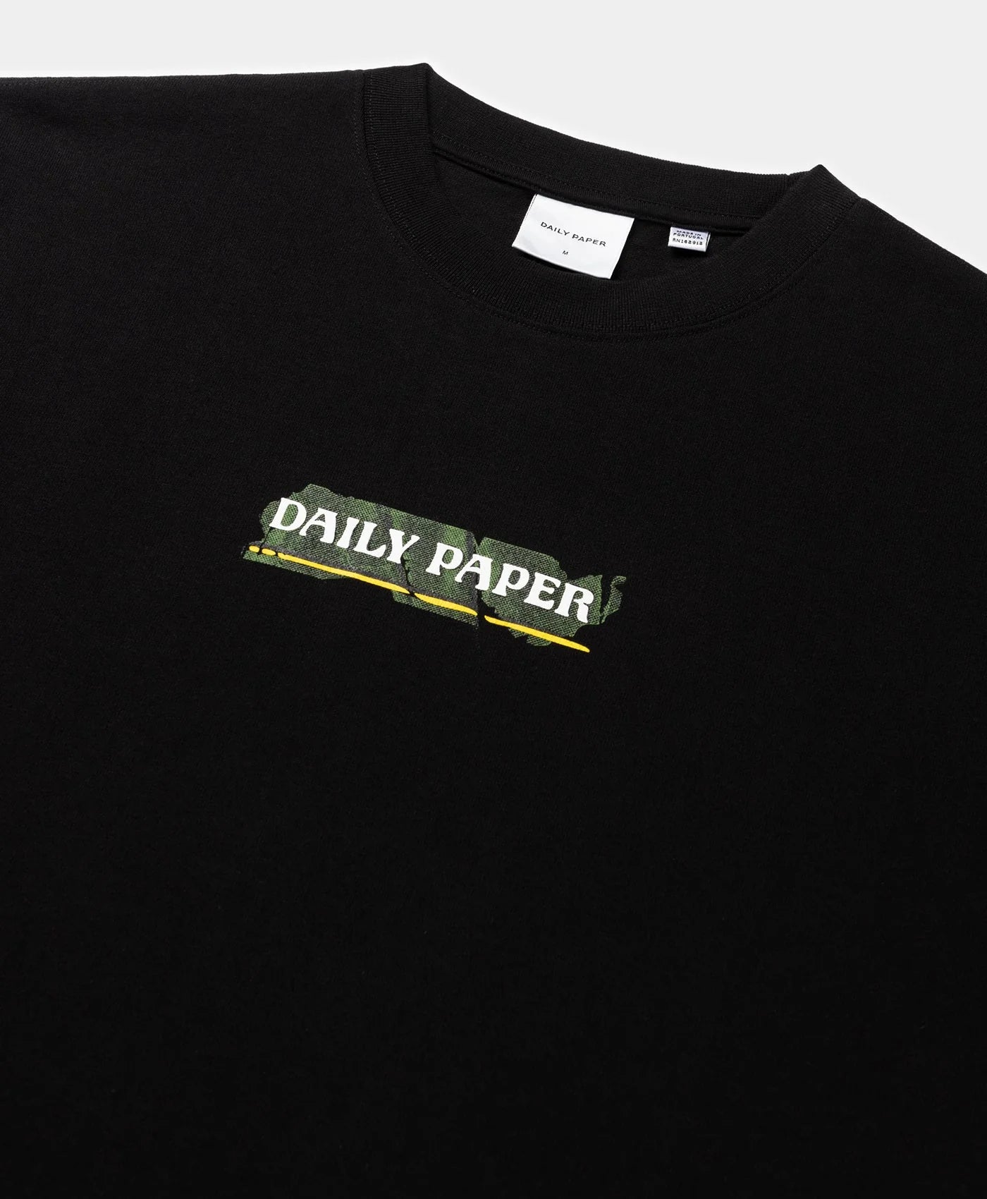 Daily paper Black Sticker T-Shirt