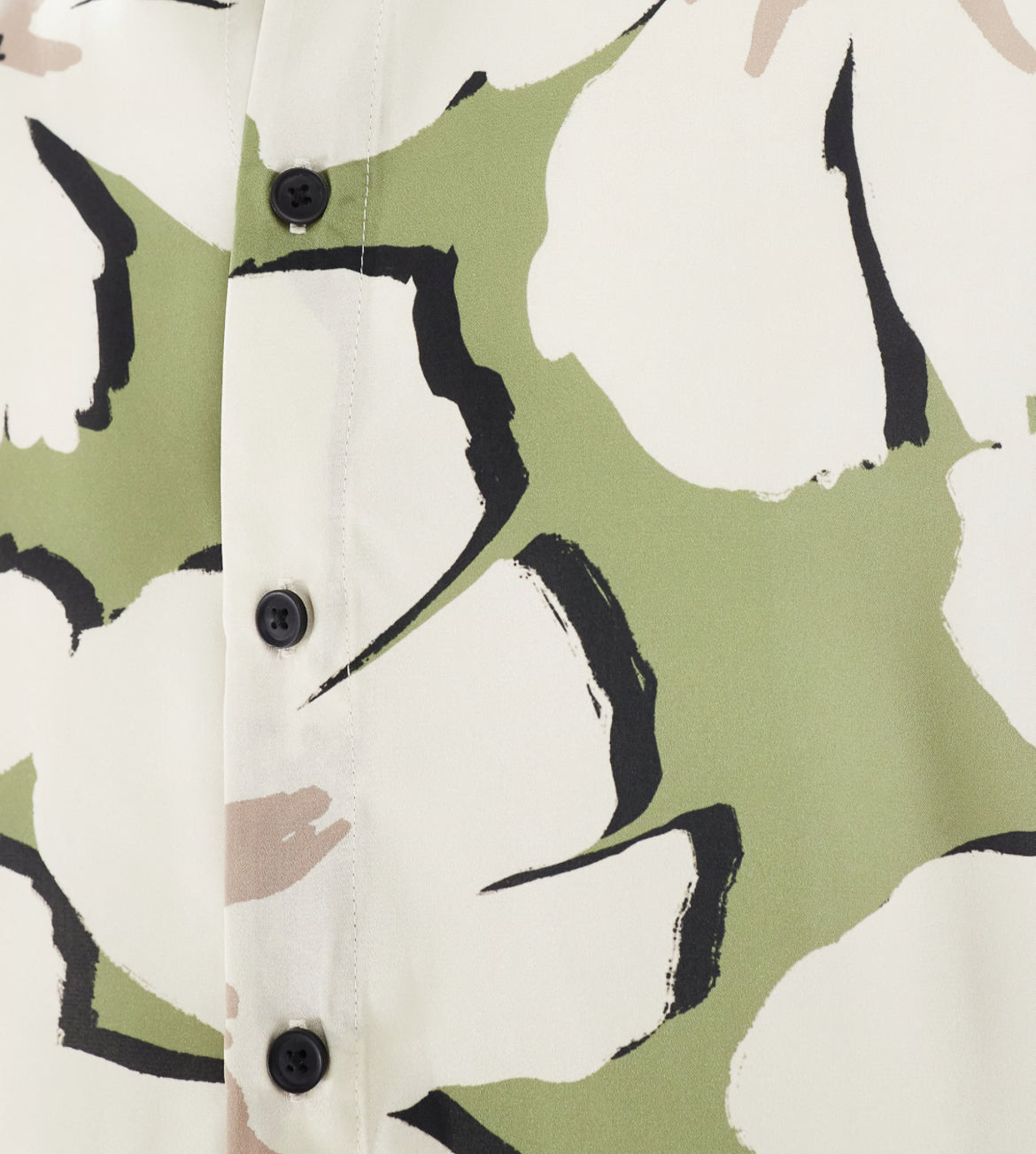 River Island floral print shirt in green