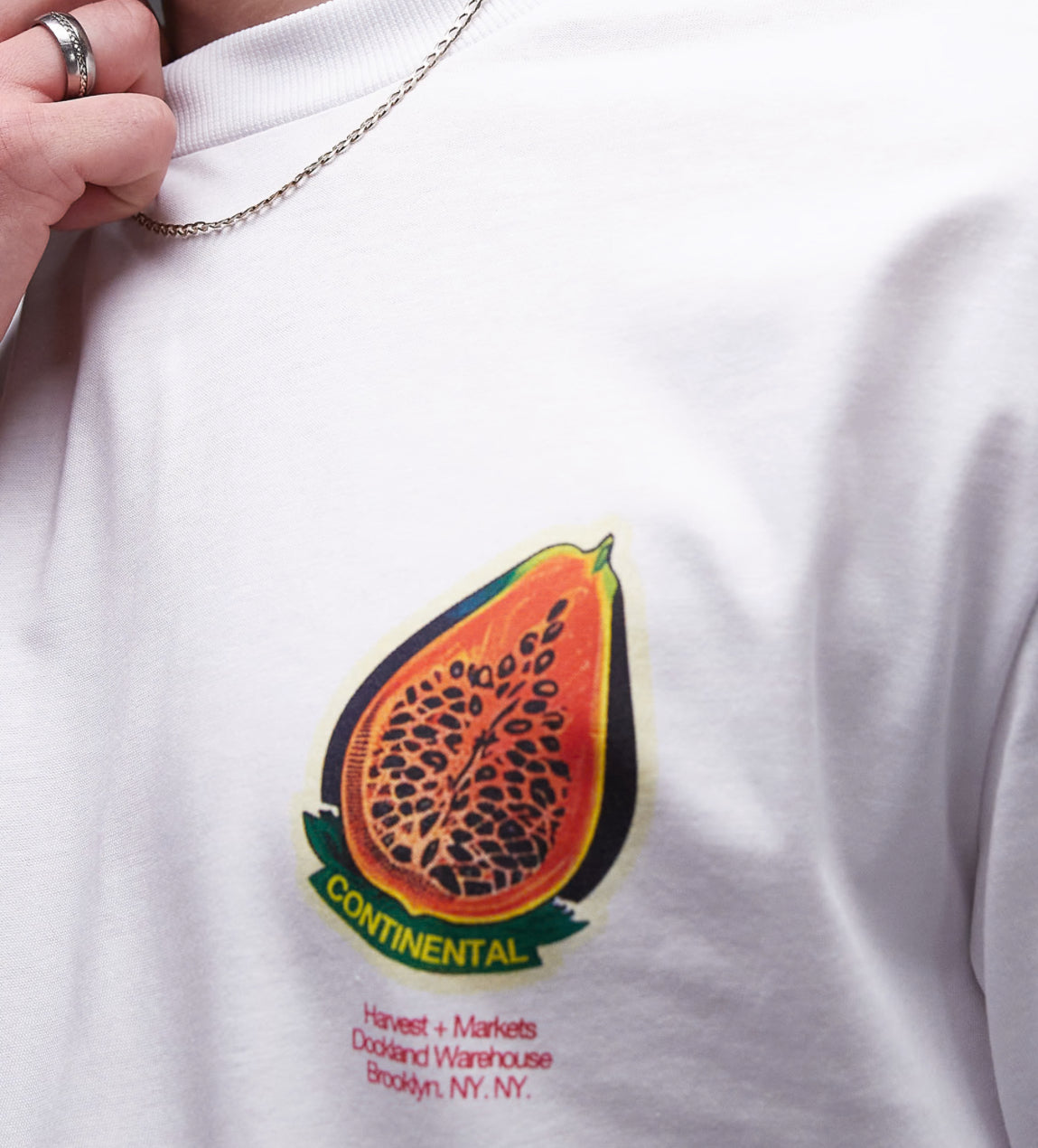 Topman oversized fit t-shirt with badges in white
