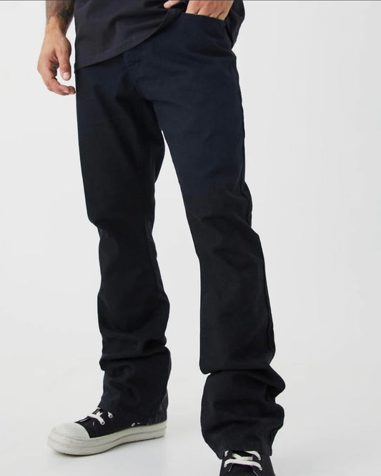 BoohooMan Slim Rigid Flare Jean