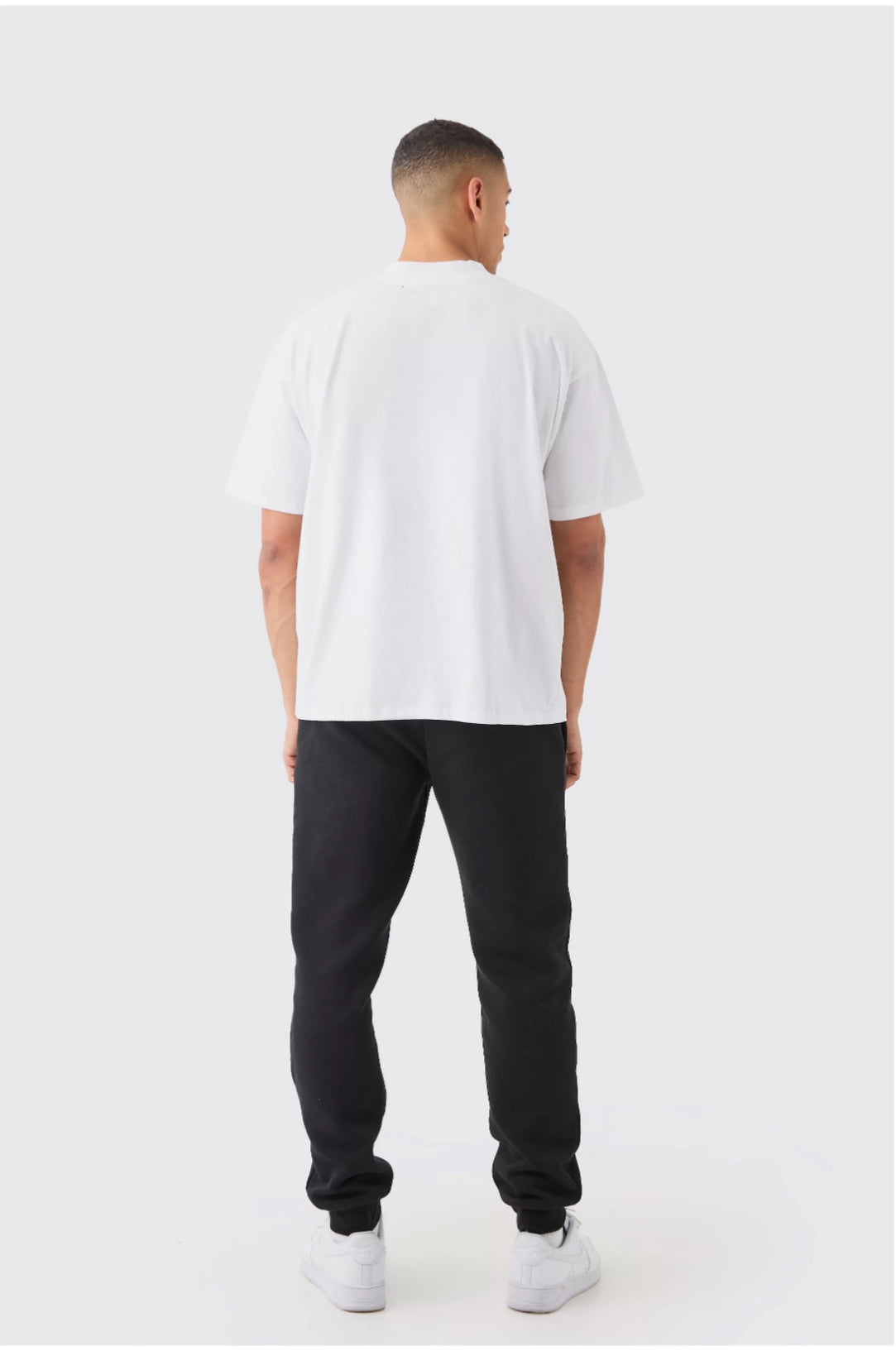 BoohooMan Man Dash Oversized Basic Extended Neck T-shirt