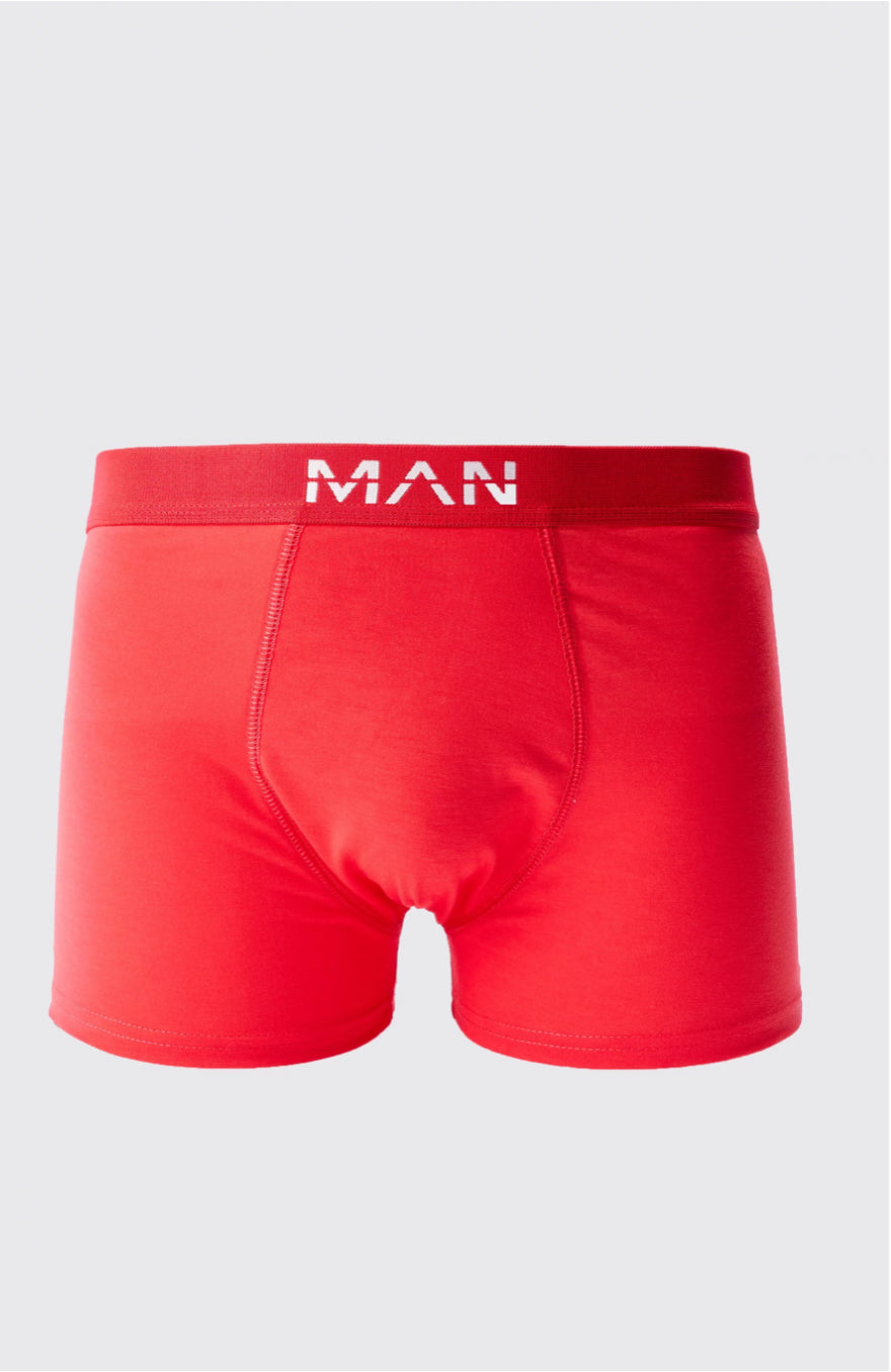 5 PACK MAN MIXED COLOUR TRUNKS