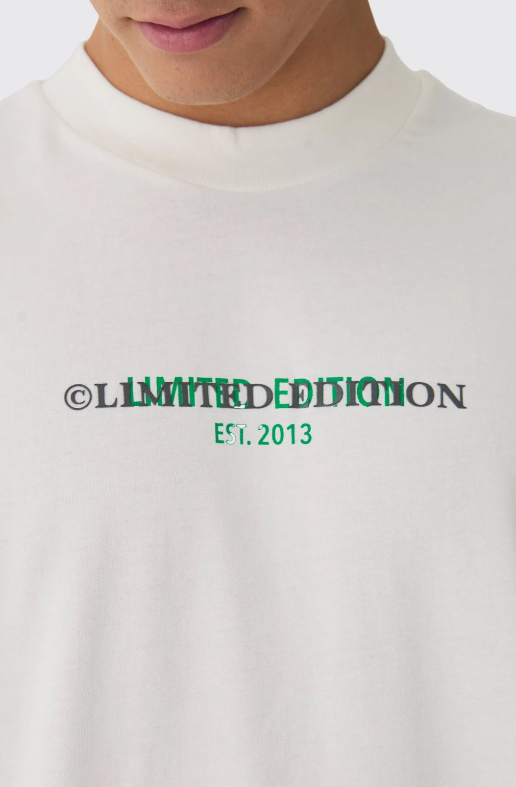 BoohooMan Oversized Limited Edition Heavyweight T-shirt