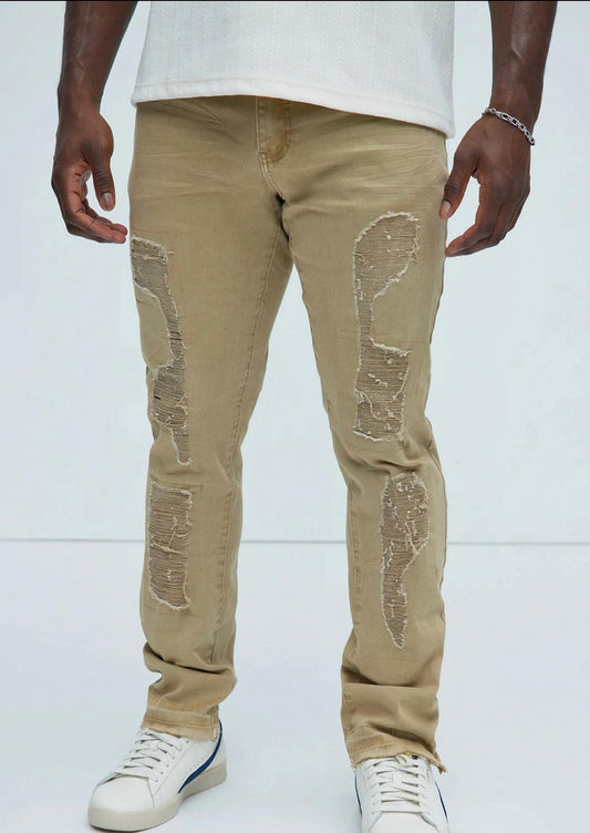 Fashion nova Colter Slim Pants - Tan